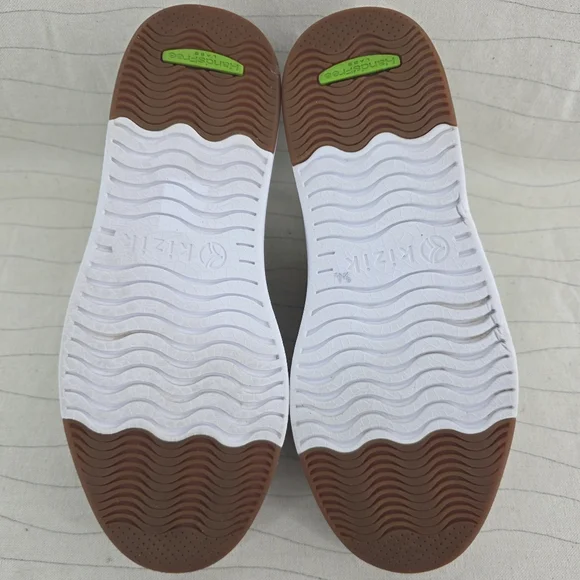 Kizik Unisex Prague Gray Canvas Suede Casual Sneakers Shoes Size 7.5 M/ 9 W - Picture 9 of 10